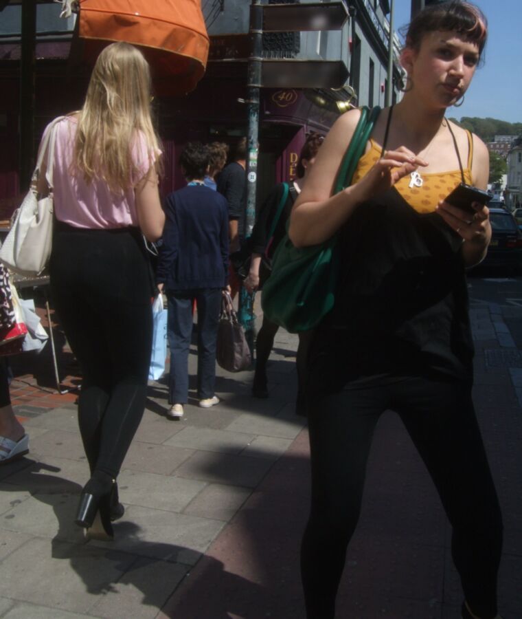 Free porn pics of Candid 27 - Young Blonde in Tight Leggings 11 of 33 pics