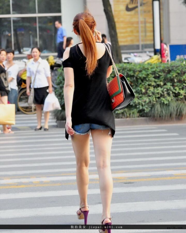 Free porn pics of Chinese street leggy beauty 2 of 20 pics